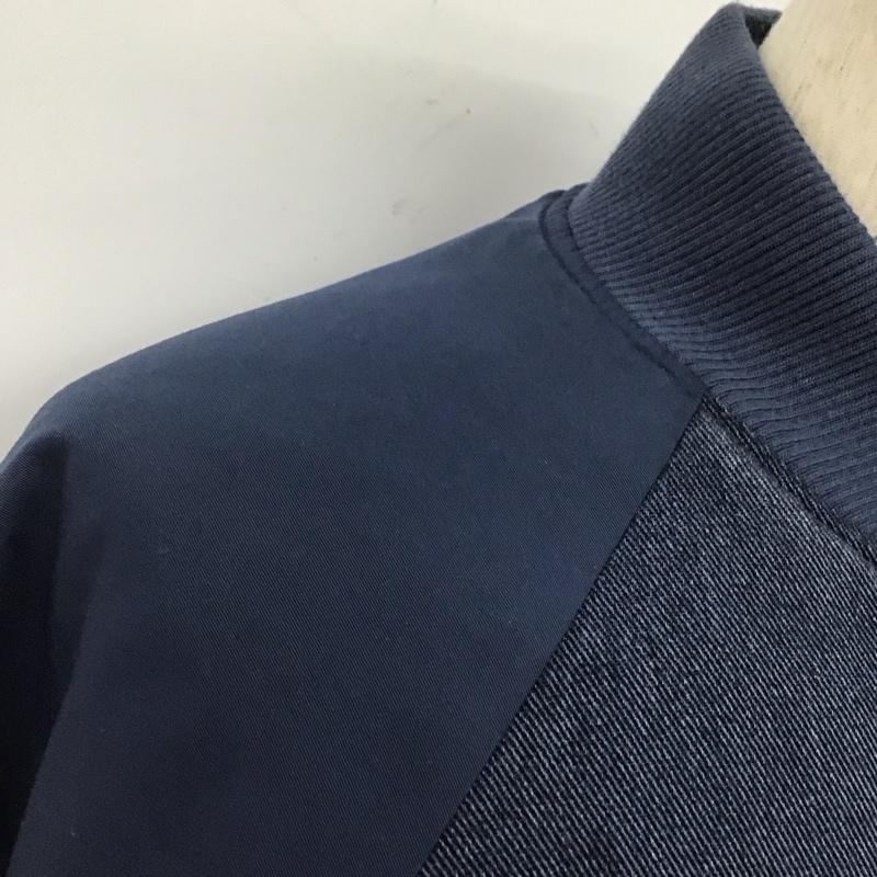チャンピオン Champion ジャケット、上着 ジャンパー、ブルゾン C3-N610 Baseball JKT ACTION サーモライト XL ロゴ、文字 紺 / ネイビー /  メンズ USED 古着 中古 10108198