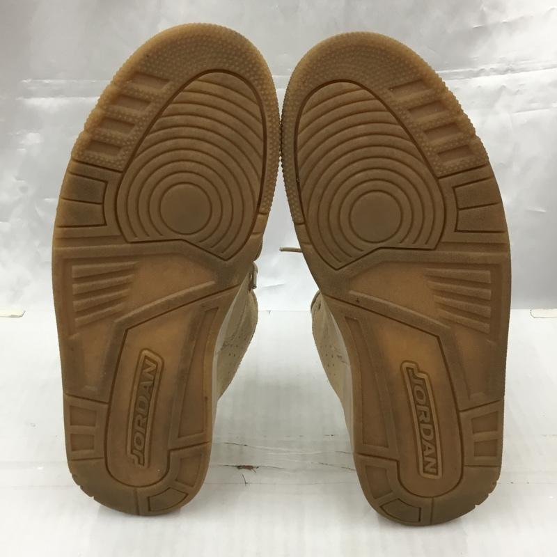 ナイキ NIKE スニーカー スニーカー AT0057-200 JORDAN COURTSIDE23 27cm 27.0cm ワンポイント ベージュ / ベージュ /  メンズ USED 古着 中古 10105848