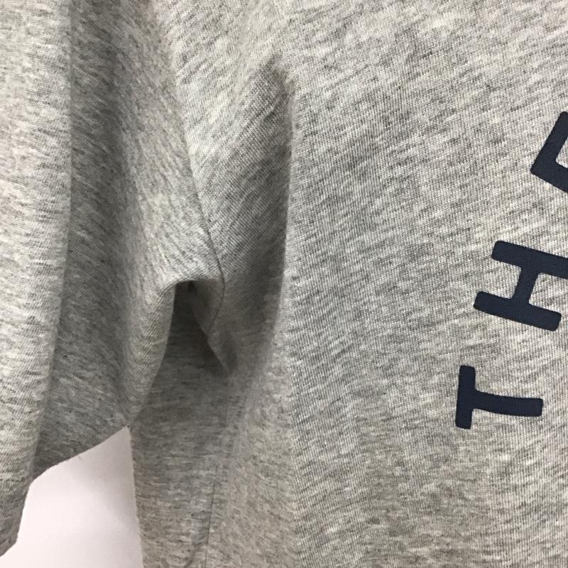 ザノースフェイス THE NORTH FACE Tシャツ 半袖 nt31803x Tシャツ 半袖カットソー プリントTシャツ XL プリント 灰 / グレー /  メンズ USED 古着 中古 10127323