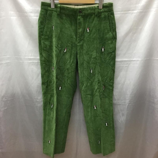 ブルックスブラザーズ BROOKS BROTHERS ボトムス ボトムス コーデュロイパンツ ペンギン 32インチ 無地 緑 / グリーン /  メンズ USED 古着 中古 10111449