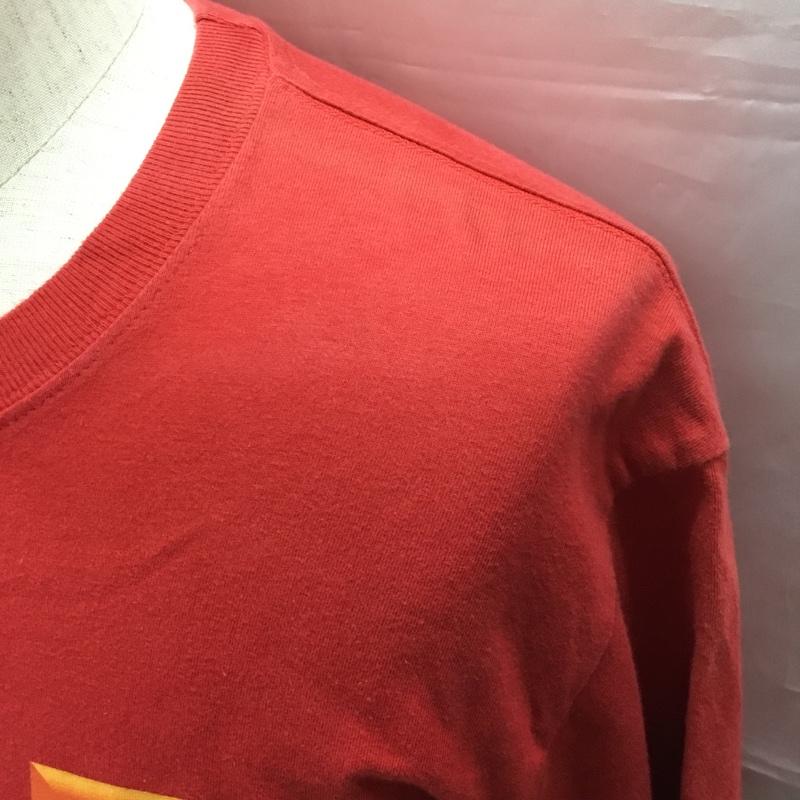 ナイキ NIKE Tシャツ 半袖 455509-611 クルーネック XL ロゴ、文字 赤 / レッド /  メンズ USED 古着 中古 10109637