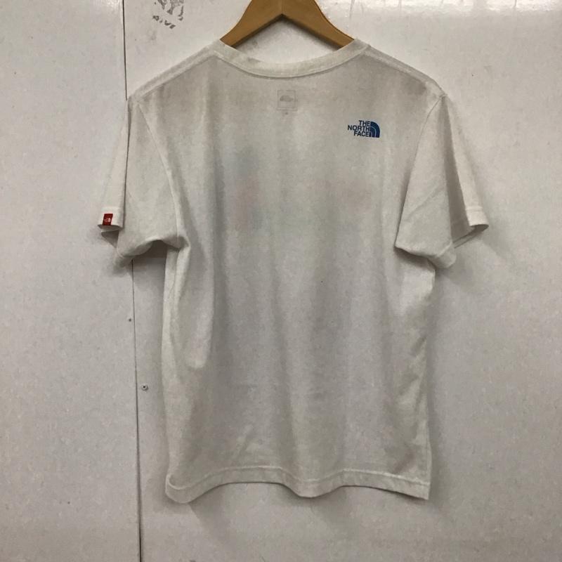 ザノースフェイス THE NORTH FACE Tシャツ 半袖 nt31621 ColorfulLogoTee 半袖カットソー プリントTシャツ M ロゴ、文字 白 / ホワイト /  メンズ USED 古着 中古 10129026