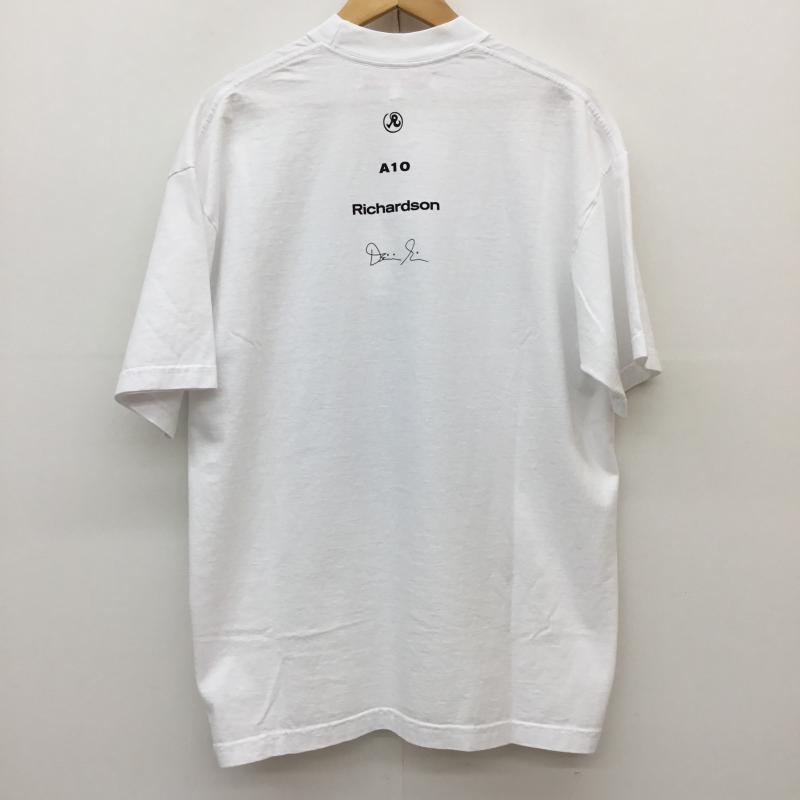リチャードソン RICHARDSON Tシャツ 半袖 L プリント 白 / ホワイト /  メンズ USED 古着 中古 10110356