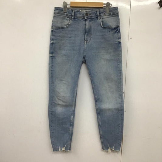 ザラ ZARA パンツ デニム、ジーンズ デニムパンツ スリムパンツ カジュアルパンツ ストレッチパンツ 40インチ 無地 インディゴ / インディゴ /  メンズ USED 古着 中古 10143192