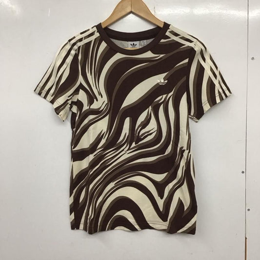 アディダス adidas Tシャツ 半袖 IJ8192 アブストラクト 総柄アニマルプリント Tシャツ L 総柄 マルチカラー / マルチカラー /  レディース USED 古着 中古 10134268