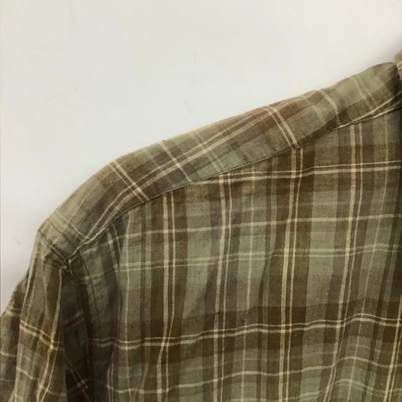 ダブルアールエル ラルフローレン RRL RALPH LAUREN シャツ、ブラウス 半袖 半袖シャツ チェックシャツ プルオーバーシャツ 90s 三ツ星タグ M チェック マルチカラー / マルチカラー /  メンズ USED 古着 中古 10144935