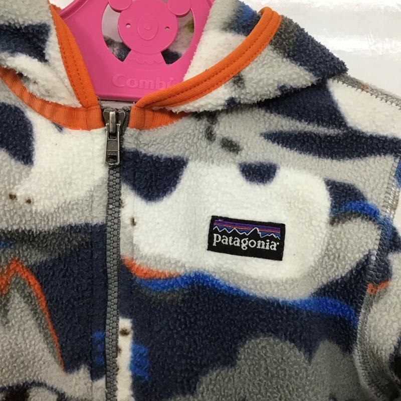 パタゴニア patagonia パーカー 長袖 ジップパーカー 18M 総柄 マルチカラー / マルチカラー /  ボーイズ USED 古着 中古 10124829
