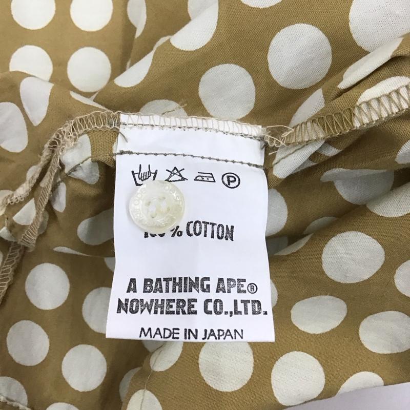 アベイシングエイプ A BATHING APE シャツ、ブラウス 半袖 半袖シャツ カラーシャツ 半袖カットソー ドットシャツ L ドット マルチカラー / マルチカラー /  メンズ USED 古着 中古 10117437