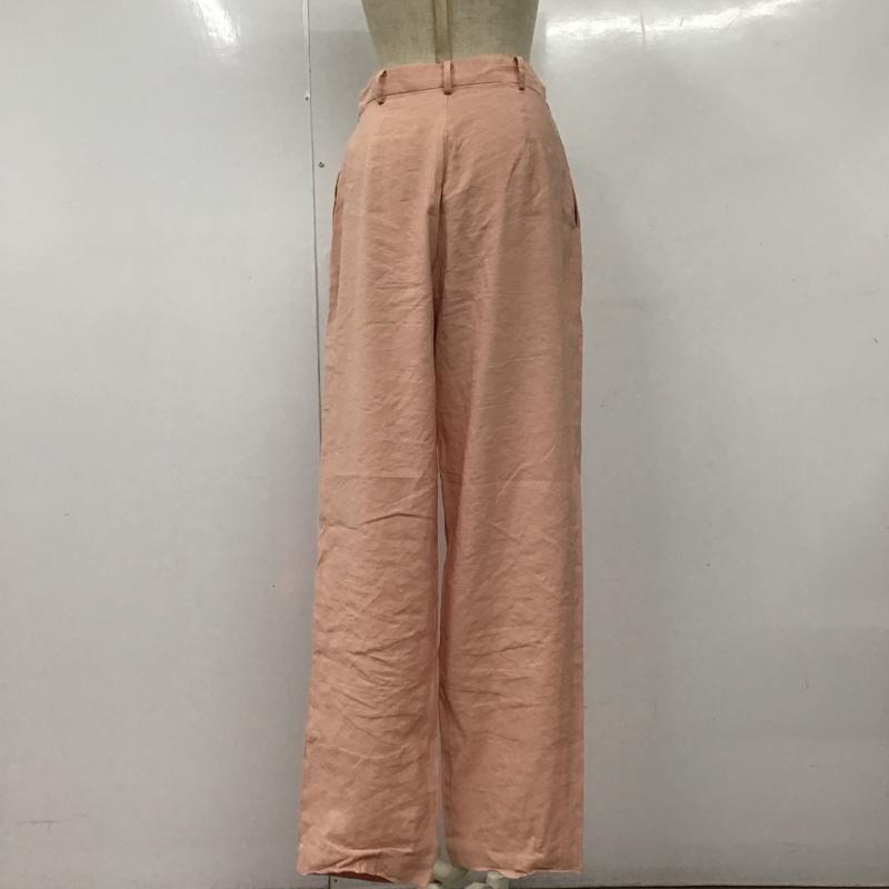 スナイデル SNIDEL パンツ ワークパンツ、ペインターパンツ ワイドパンツ カジュアルパンツ スラックス 1 無地 桃 / ピンク /  レディース USED 古着 中古 10125162