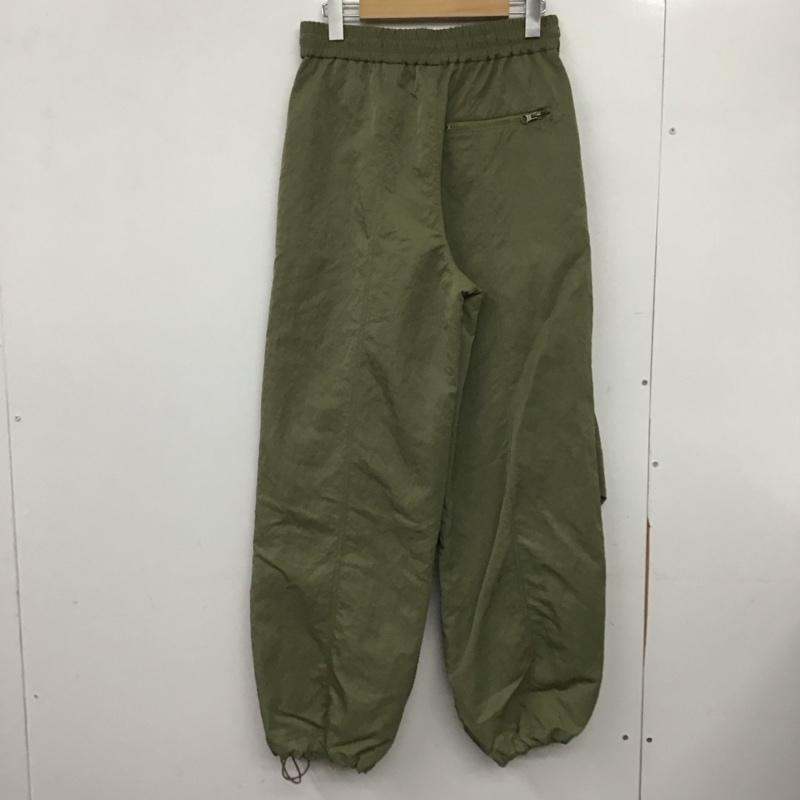 スライ SLY ボトムス ボトムス 030GAR31-3320 ナイロンギャザーパンツ ナイロンパンツ FREE 無地 カーキ / カーキ /  レディース USED 古着 中古 10146611