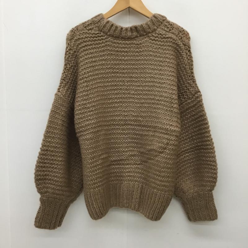 フリークスストア FREAK S STORE カーディガン 長袖 FREE  茶 / ブラウン /  レディース USED 古着 中古 10139797