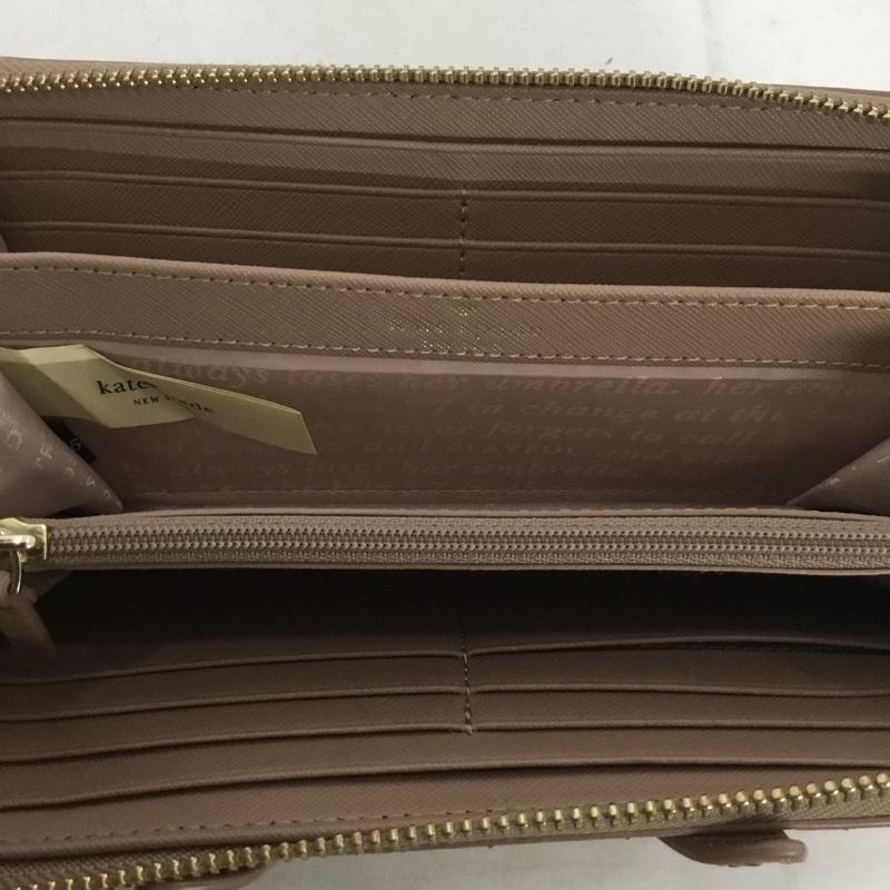 ケイトスペード Kate Spade 財布 長財布 ラウンドファスナー ロングウォレット うさぎ  桃 / ピンク /  レディース USED 古着 中古 10138493