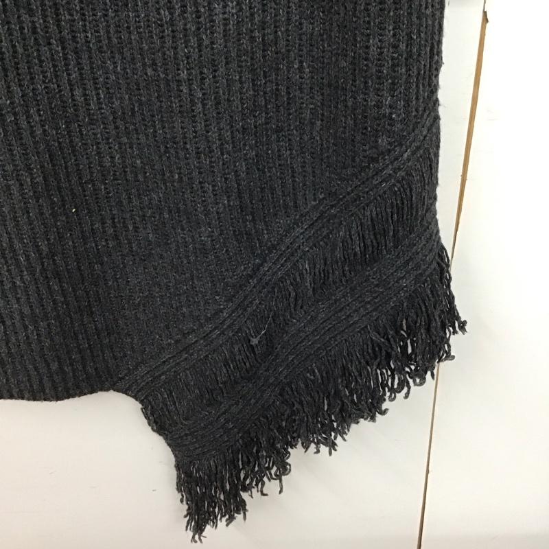 ジーナシス JEANASIS ワンピース ロングスカート 長袖ニットワンピース ロングスカート タートルネック FREE 無地 灰 / グレー /  レディース USED 古着 中古 10143577