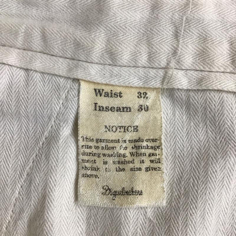 フィグベル PHIGVEL パンツ チノパン チノパン カジュアルパンツ ワイドパンツ ストレートパンツ 32インチ 無地 ベージュ / ベージュ /  メンズ USED 古着 中古 10115153
