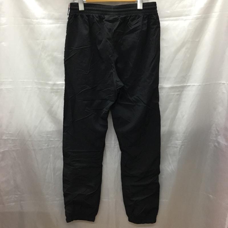 チャンピオン Champion ボトムス ボトムス トラックパンツ ロゴライン S ロゴ、文字 黒 / ブラック /  メンズ USED 古着 中古 10111386
