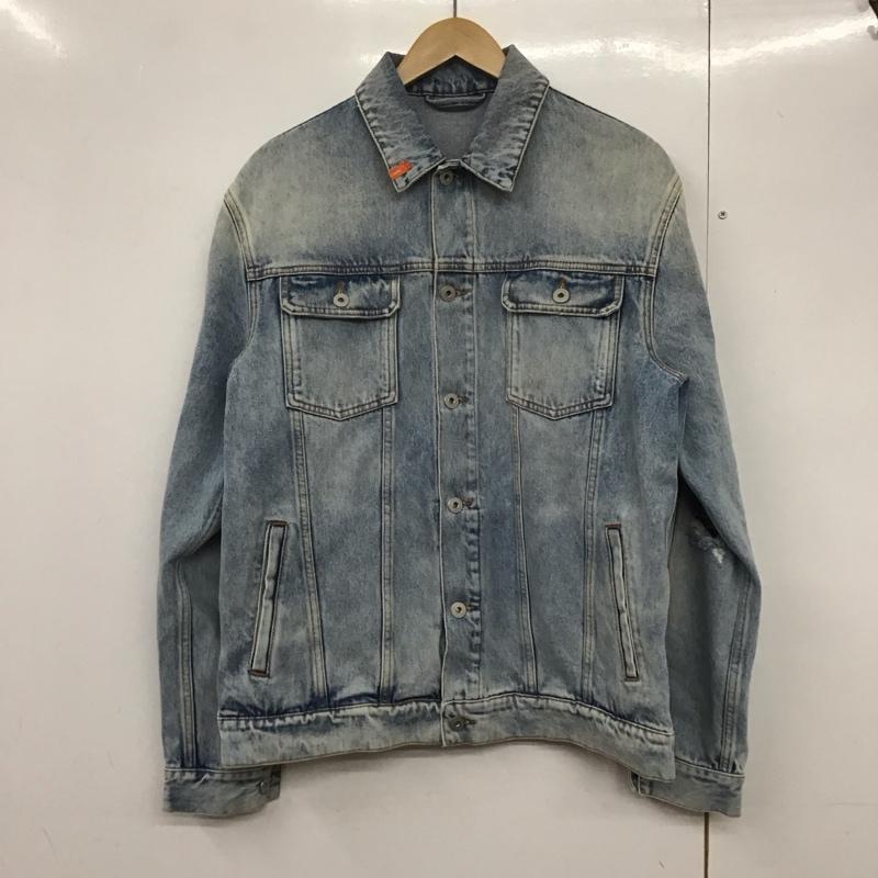 ヘロンプレストン HERON PRESTON ジャケット、上着 ジャケット、ブレザー デニムジャケット Gジャン アウター カジュアルジャケット M 無地 インディゴ / インディゴ /  メンズ USED 古着 中古 10140899