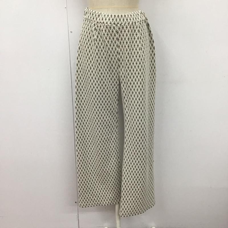 ジーナシス JEANASIS ボトムス ボトムス JS050512YG イージーパンツ ジャガードパンツ ストレートパンツ FREE 総柄 マルチカラー / マルチカラー /  レディース USED 古着 中古 10109970