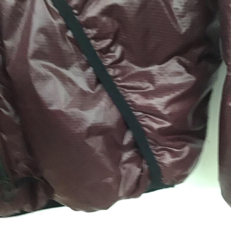 ギャップ GAP ジャケット、上着 ジャンパー、ブルゾン ジップアップジャケット ナイロンジャケット アウター ダウンジャケット L 無地 えんじ / ワインレッド /  メンズ USED 古着 中古 10139686