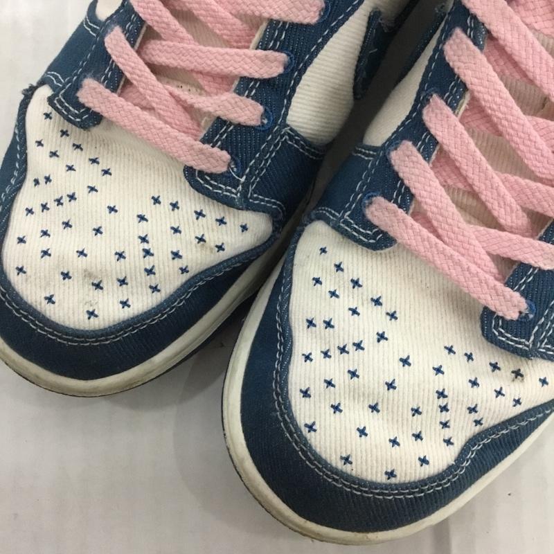 ナイキ NIKE スニーカー スニーカー DV0834-101 DUNK LOW RETRO SE 26cm 26.0cm ロゴ、文字 白 / ホワイト / X 青 / ブルー /  メンズ USED 古着 中古 10123793