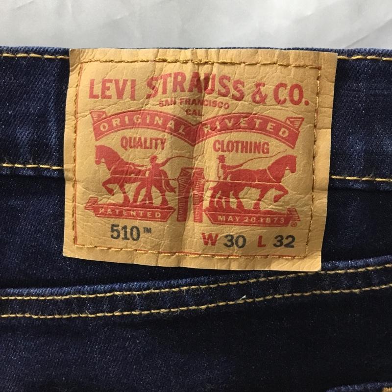 リーバイストラウスアンドコー Levi Strauss & co. パンツ デニム、ジーンズ デニムパンツ スリムパンツ ジーンズ 30インチ 無地 インディゴ / インディゴ /  メンズ USED 古着 中古 10120127