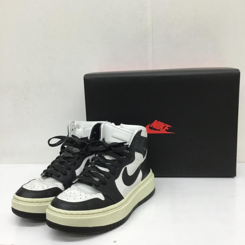ナイキ NIKE スニーカー スニーカー DN3253-100 Air Jordan 1 High Elevate Black and White 24.0cm ロゴ、文字 白 / ホワイト / X 黒 / ブラック /  レディース USED 古着 中古 10112959