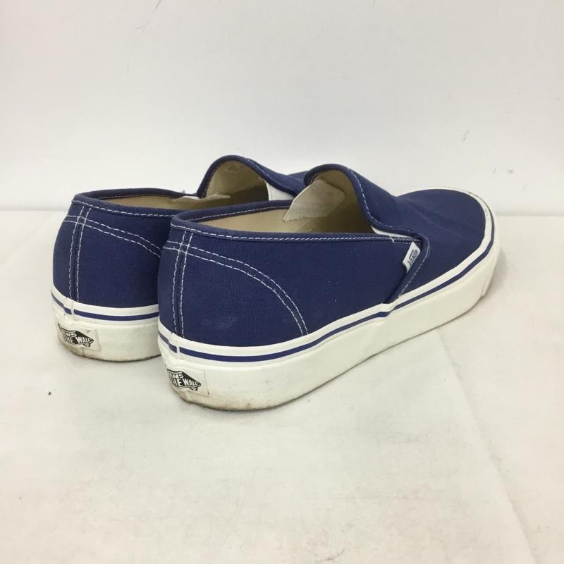 バンズ VANS スリッポン スリッポン 721454 28.5cm スニーカー 28.5cm ロゴ、文字 紺 / ネイビー /  メンズ USED 古着 中古 10140163