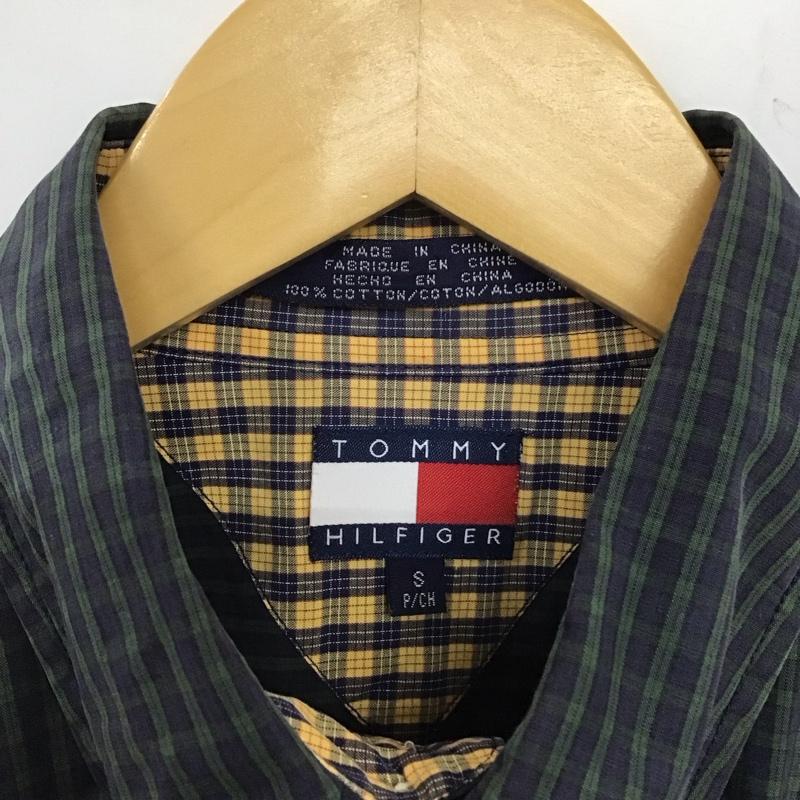 トミーヒルフィガー TOMMY HILFIGER シャツ、ブラウス 長袖 長袖シャツ チェックシャツ カラーシャツ ボタンダウンシャツ S チェック マルチカラー / マルチカラー /  メンズ USED 古着 中古 10136720