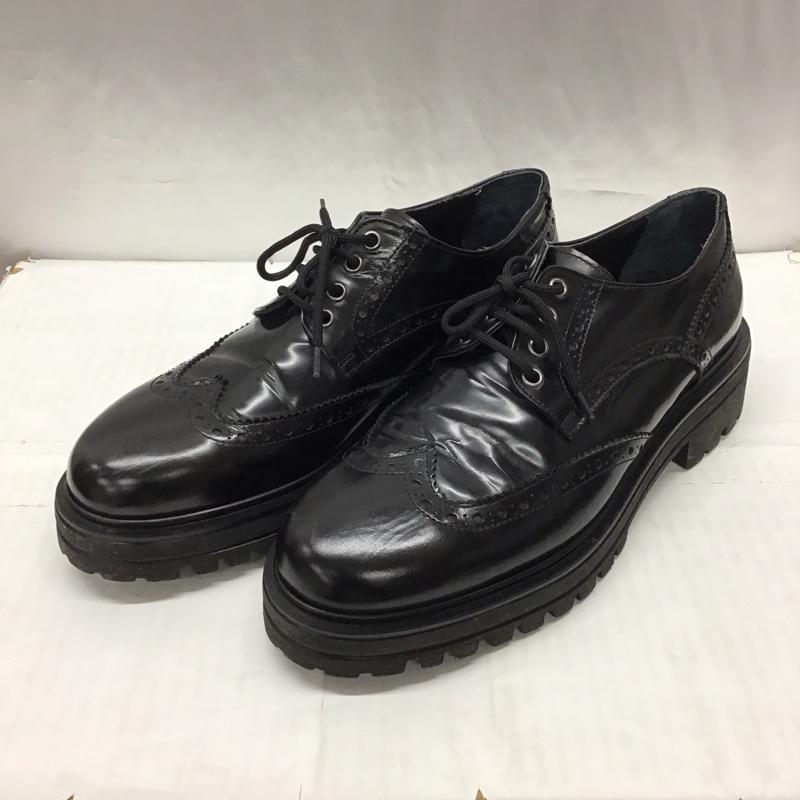 オットバイユークス 8 By YOOX 革靴 革靴 ウィングチップ 42  黒 / ブラック /  メンズ USED 古着 中古 10122512