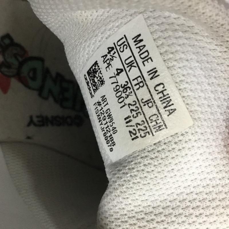 アディダス adidas スニーカー スニーカー GW9540 STAN SMITH スタンスミス ディズニー 22.5cm 22.5cm キャラクター 白 / ホワイト /  レディース USED 古着 中古 10136469