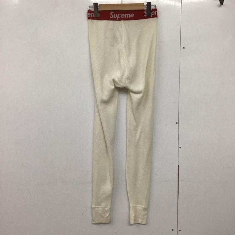 シュプリーム Supreme ボトムス ボトムス サーマルパンツ アンダーウェア スパッツ S 無地 白 / ホワイト /  メンズ USED 古着 中古 10142567
