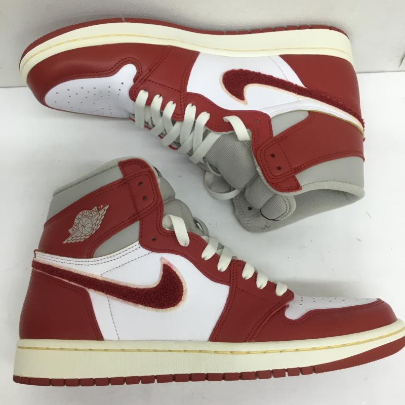 ナイキ NIKE スニーカー スニーカー DJ4891 061 AIR JORDAN1　RETRO　HI　OG　エアジョーダン１ 28.0cm ロゴ、文字 赤 / レッド /  メンズ USED 古着 中古 10109019
