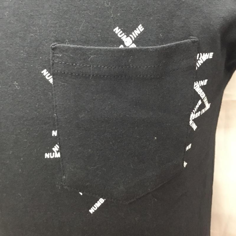 ナンバーナイン NUMBER (N)INE Tシャツ 半袖 S 無地 黒 / ブラック /  メンズ USED 古着 中古 10111899