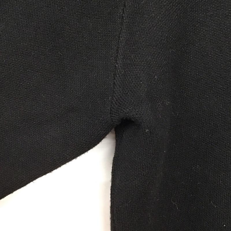 ザラ ZARA ニット、セーター 長袖 6254 128 800 モックネック M 無地 黒 / ブラック /  レディース USED 古着 中古 10143850