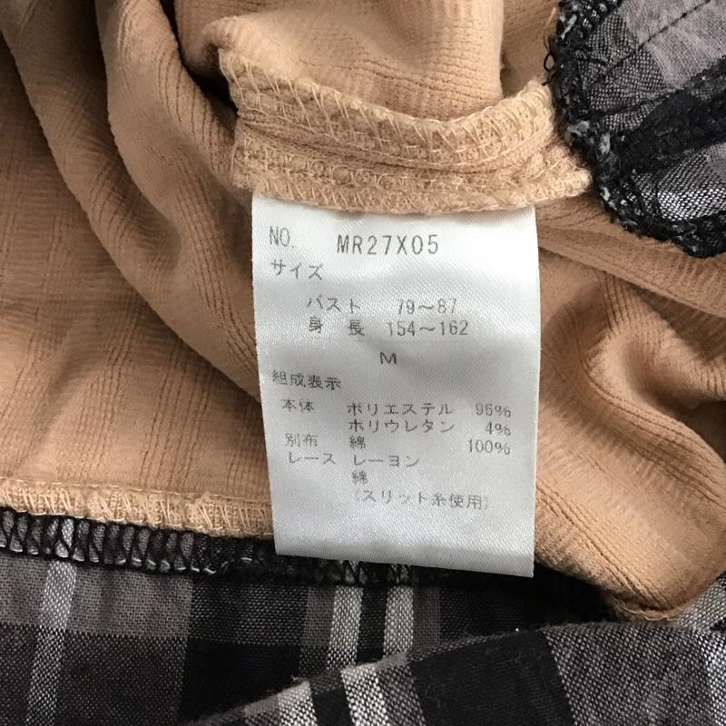 アクシーズファム axes femme カットソー 半袖 半袖カットソー カラーシャツ M 総柄 マルチカラー / マルチカラー /  レディース USED 古着 中古 10147036