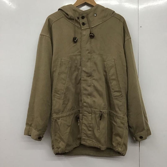 カバンドズッカ CABANE de ZUCCa ジャケット、上着 ジャンパー、ブルゾン ジップアップジャケット アウター ロングジャケットパーカー L 無地 ベージュ / ベージュ /  メンズ USED 古着 中古 10145319