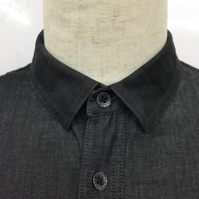 アルマーニエクスチェンジ ARMANI EXCHANGE シャツ、ブラウス 半袖 6ZZC52 ZNZQZ M ロゴ、文字 紺 / ネイビー /  メンズ USED 古着 中古 10119739