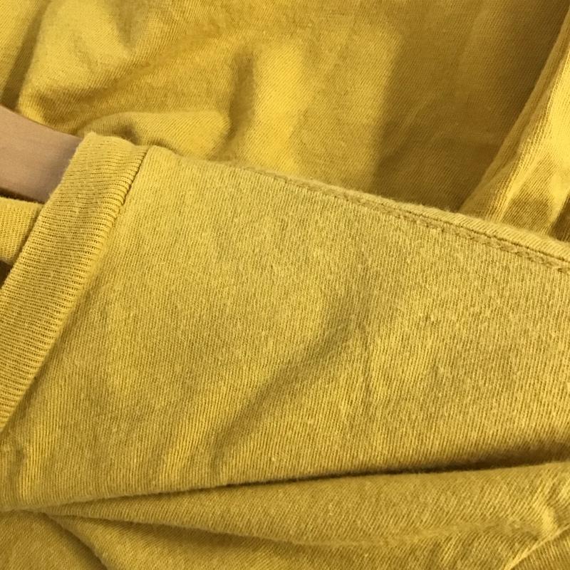 パタゴニア patagonia Tシャツ 半袖 半袖カットソー プリントTシャツ クルーネックカットソー S プリント 黄 / イエロー /  メンズ USED 古着 中古 10131162