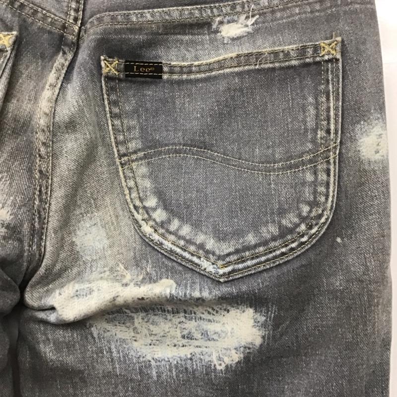 リー Lee パンツ デニム、ジーンズ ll9401 ジーパン ボトム スリムパンツ ストレッチパンツ S ダメージ加工 マルチカラー / マルチカラー /  メンズ USED 古着 中古 10143694