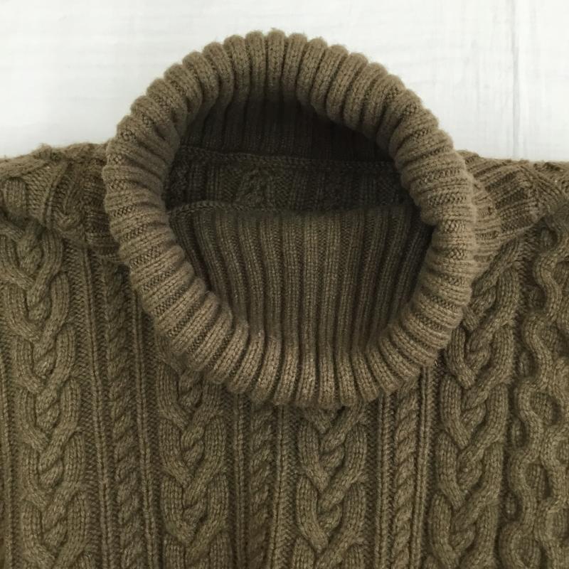 マカフィー MACPHEE ニット、セーター 長袖 S  ダークブラウン / ダークブラウン /  レディース USED 古着 中古 10142557