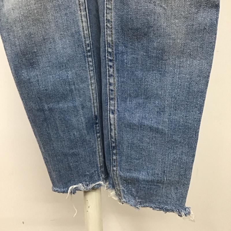 ザラウーマン ZARA WOMAN パンツ デニム、ジーンズ デニムパンツ スリムパンツ ストレッチパンツ ジーンズ 36 無地 インディゴ / インディゴ /  レディース USED 古着 中古 10117861