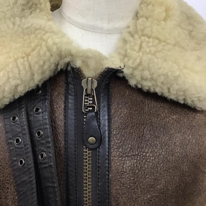 古着 USED ジャケット、上着 ジャケット、ブレザー ジップアップジャケット ジャンパー ジャケット アウター fedelessmilitary 古着 L 無地 茶 / ブラウン /  メンズ USED 古着 中古 10124502
