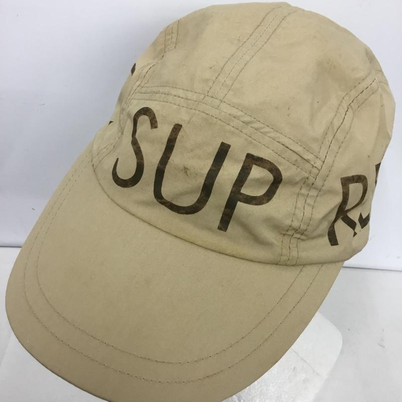 シュプリーム Supreme 帽子 キャップ Sports Cap ロゴ、文字 ベージュ / ベージュ /  メンズ USED 古着 中古 10146080
