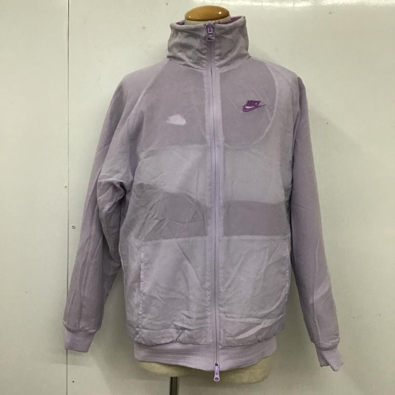 ナイキ NIKE ジャケット、上着 ジャンパー、ブルゾン bq6546-570 ASMNSWVWSWSHFULLZIPJKT ジップアップジャケット フリースジャケット リバーシブル M ロゴ、文字 紫 / パープル /  メンズ USED 古着 中古 10105821
