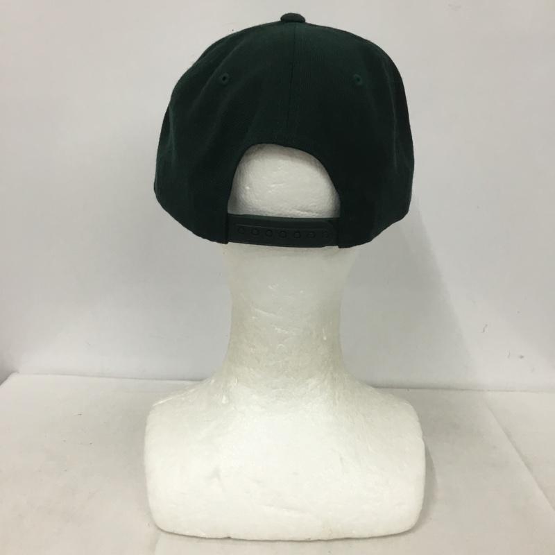 テンダーロイン TENDERLOIN 帽子 キャップ スナップバック ロゴ、文字 緑 / グリーン /  メンズ USED 古着 中古 10136957