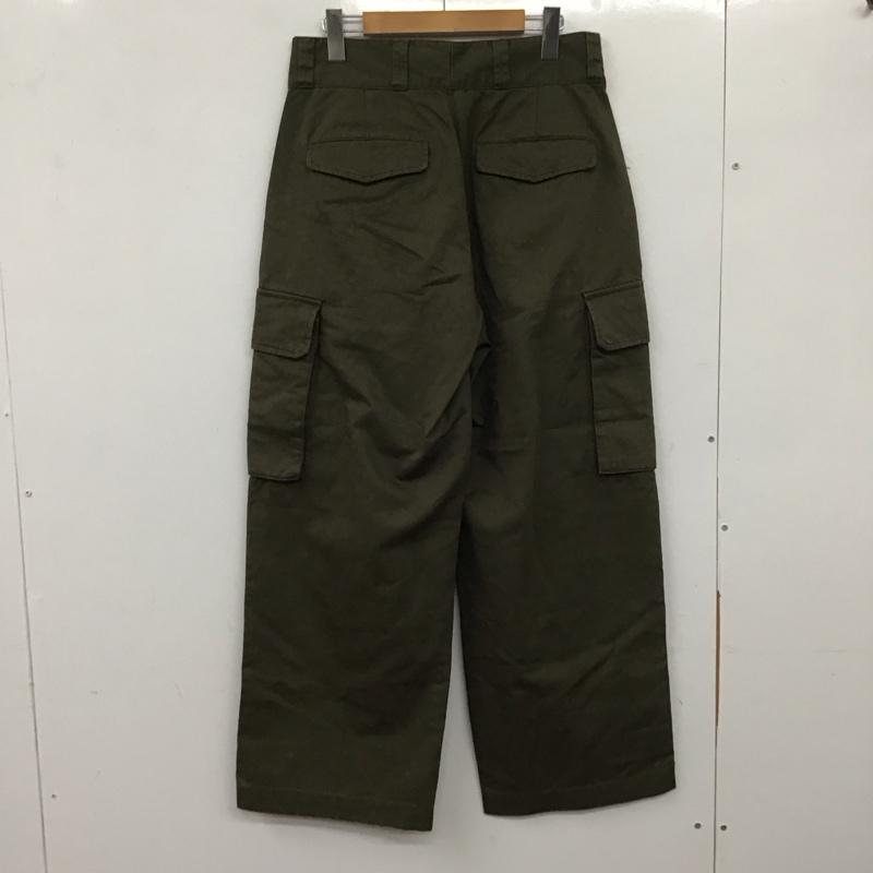 ウィム バイ リドム WYM LIDNM パンツ ワークパンツ、ペインターパンツ wypt1029 カーゴパンツ ワイドパンツ M 無地 カーキ / カーキ /  メンズ USED 古着 中古 10137683