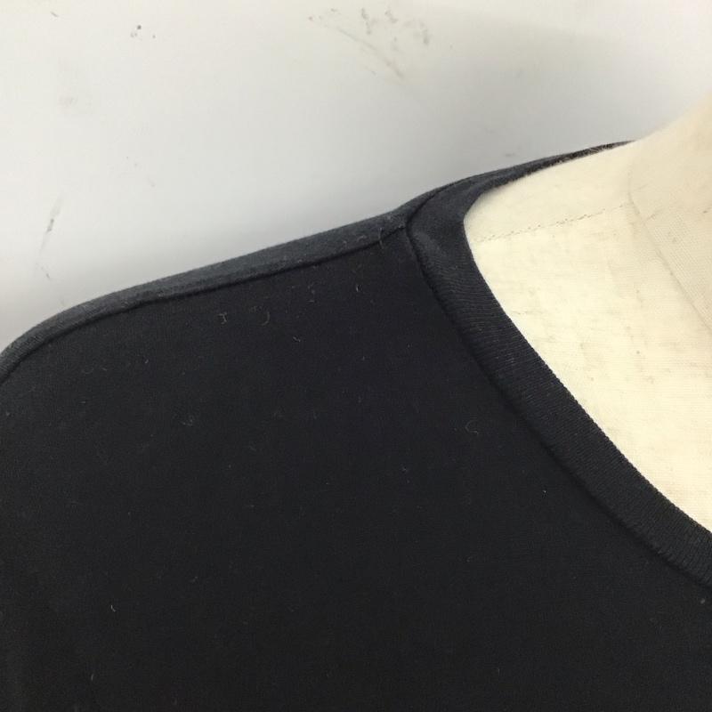 ディーゼル DIESEL Tシャツ 半袖 半袖カットソー プリントTシャツ クルーネックカットソー S プリント 黒 / ブラック /  メンズ USED 古着 中古 10119513