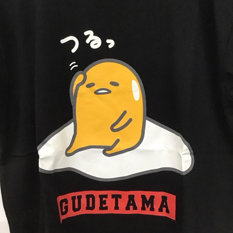 古着 USED Tシャツ 半袖 ぐでたま S プリント X キャラクター 黒 / ブラック /  レディース USED 古着 中古 10147610