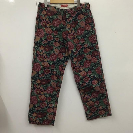 シュプリーム Supreme パンツ デニム、ジーンズ 2020年秋冬 PinUpChinoPant ワイドパンツ 総柄 ジーンズ チノパン 32インチ 花柄 マルチカラー / マルチカラー /  メンズ USED 古着 中古 10106330