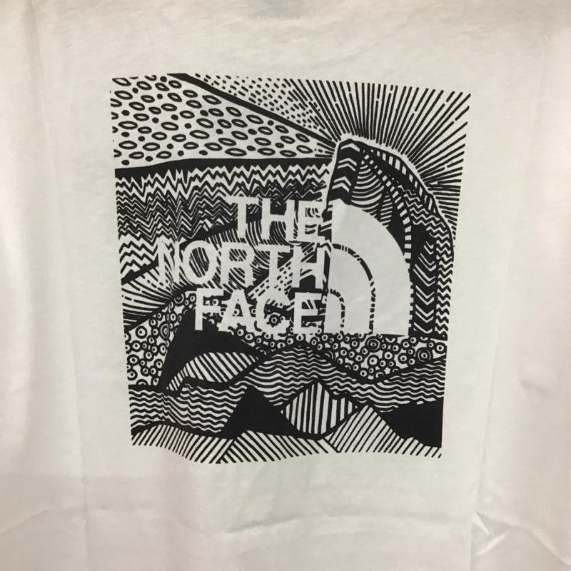 ザノースフェイス THE NORTH FACE Tシャツ 半袖 NF0A87NVFN4 Redbox Celebration Tee M ロゴ、文字 X プリント 白 / ホワイト /  メンズ USED 古着 中古 10132484