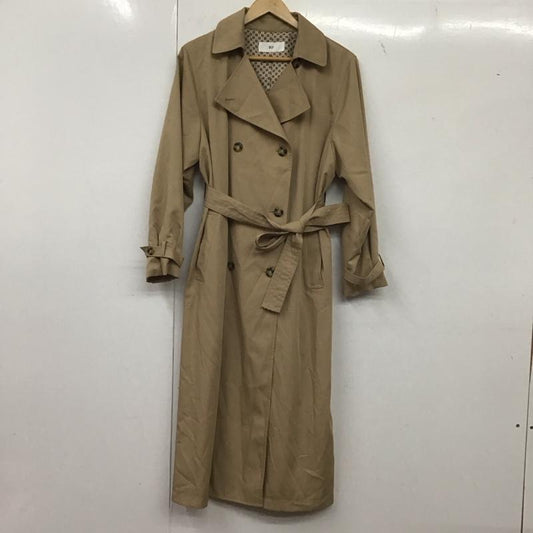 スライ SLY コート トレンチコート 039DSN30-3700 FREE 無地 ベージュ / ベージュ /  レディース USED 古着 中古 10139404